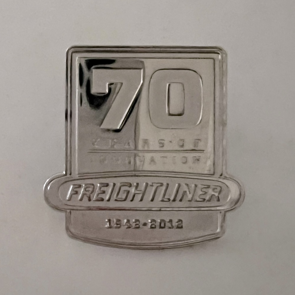 Freightliner 70 Years Lapel Tack
